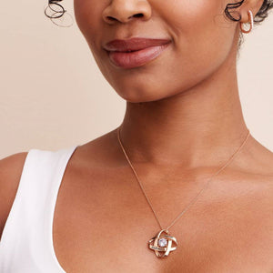 Personalized Name Cubic Zirconia Eternal Galaxy Necklace