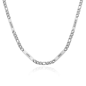 Personalized Engraved Inscriptions Cosmos Necklace