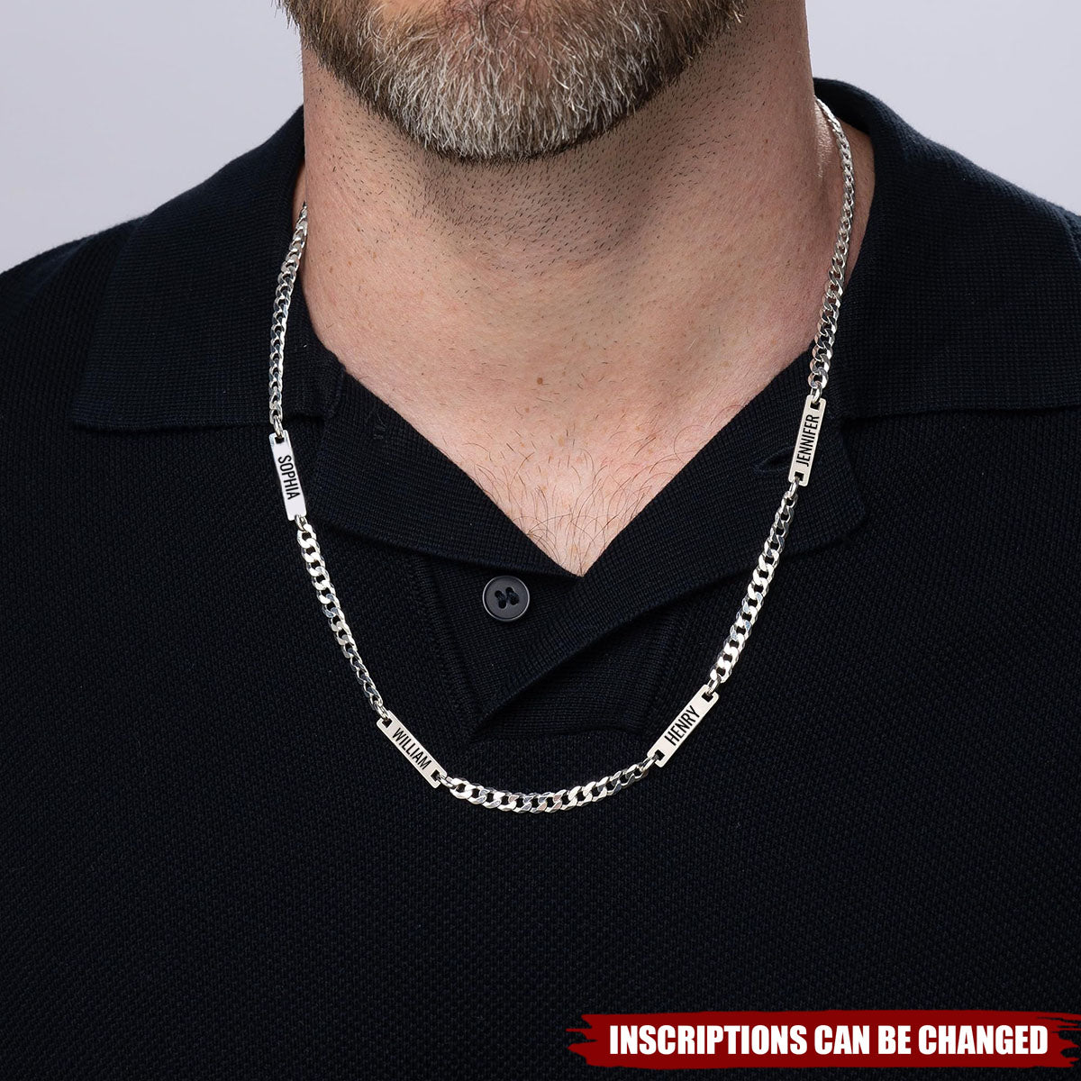 Personalized Engraved Inscriptions Cosmos Necklace