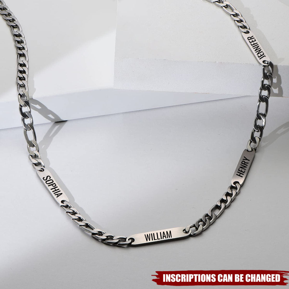 Personalized Engraved Inscriptions Cosmos Necklace