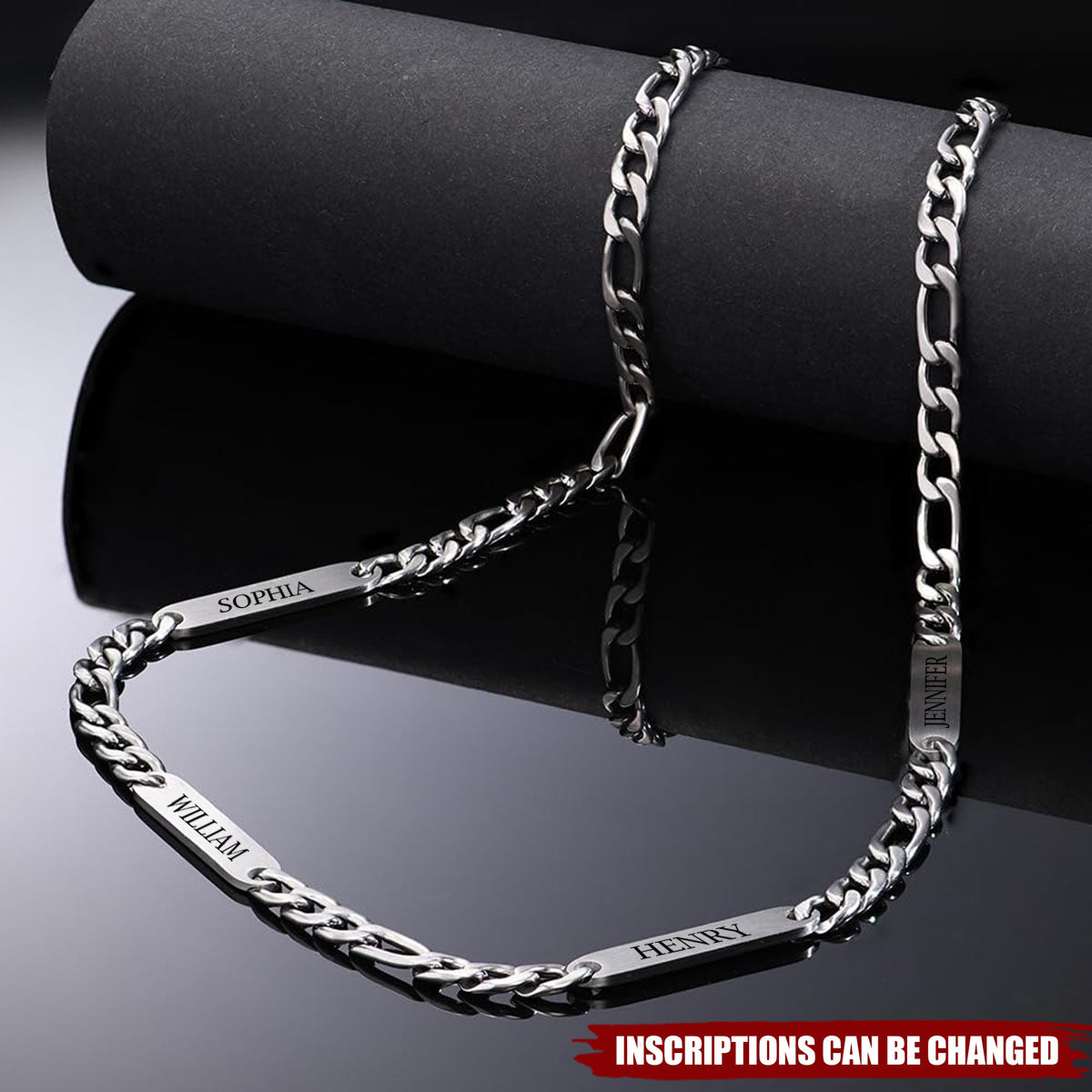 Personalized Engraved Inscriptions Cosmos Necklace