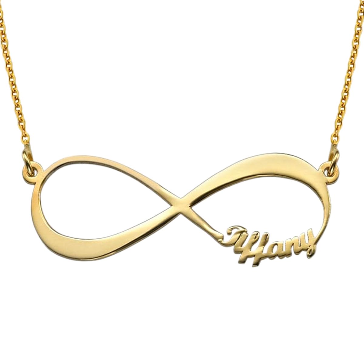 Forever Love Pendant Family Personalized Infinity Name Necklace