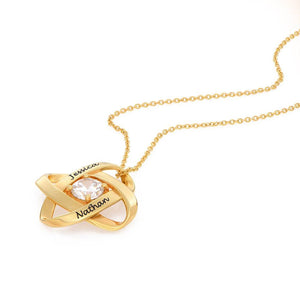Personalized Name Cubic Zirconia Eternal Galaxy Necklace